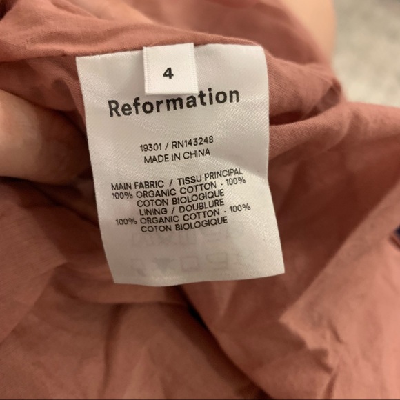 🤩 Reformation Dunes Dress sz4 - Picture 10 of 12